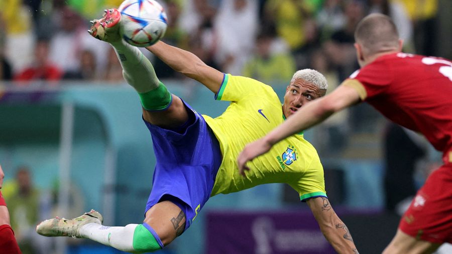 Brasil - Serbia: Richarlison ejecuta la chilena