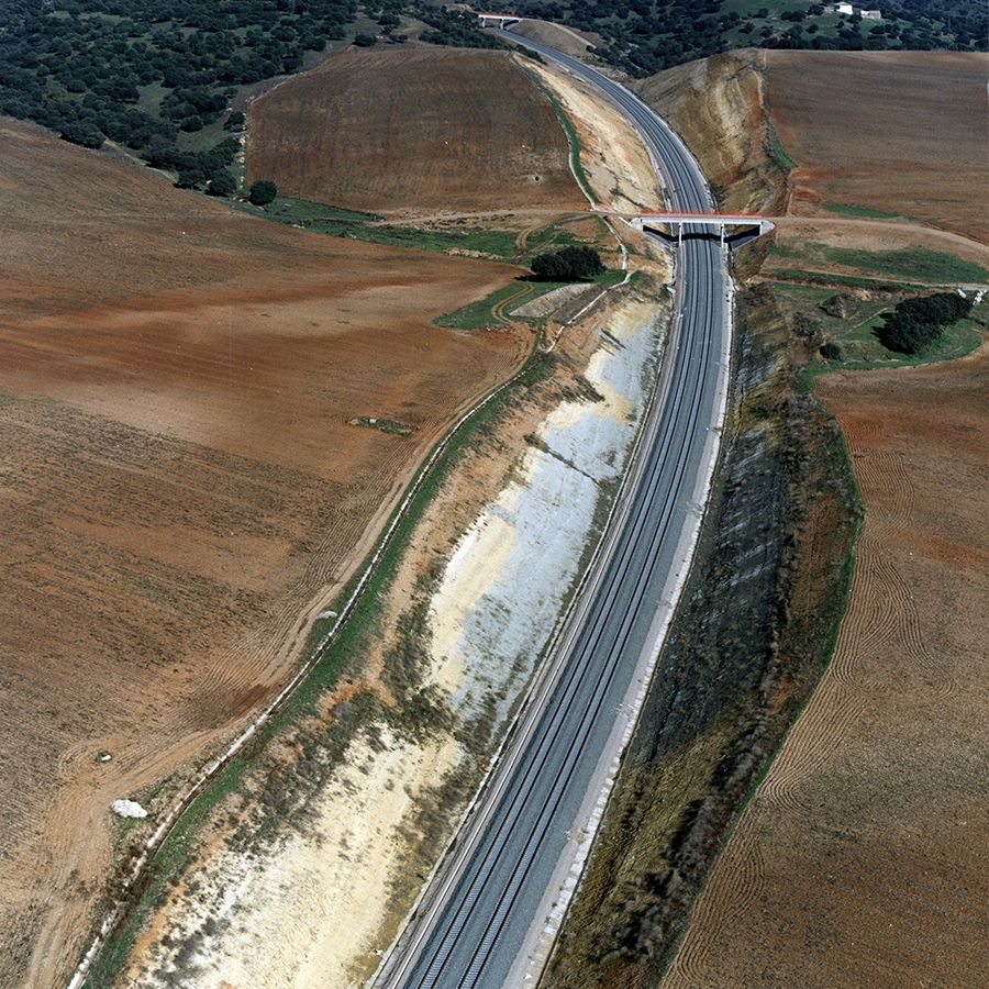 Obras AVE Madrid-Sevilla