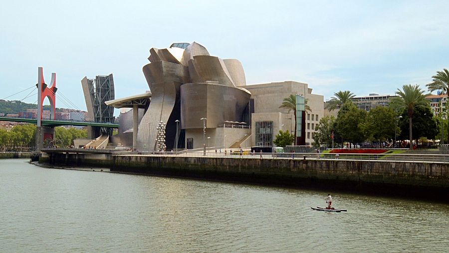 Vista del Museo Guggenheim de Bilbao