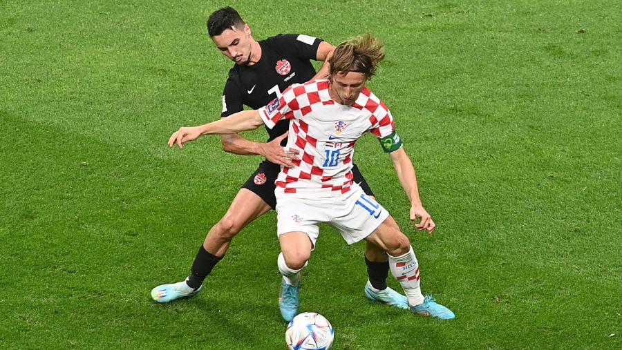 Croacia - Canadá: El control de balón de Luka Modric