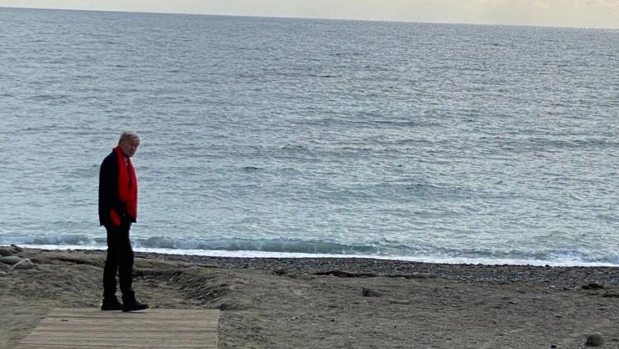 Rubik en la playa