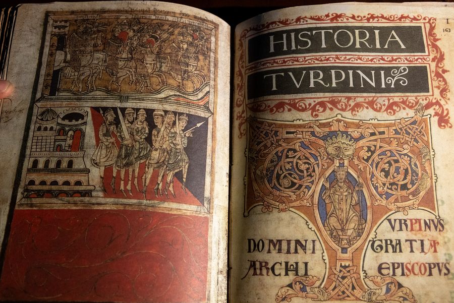 Cinco volúmenes dan forma al Códice Calixtino
