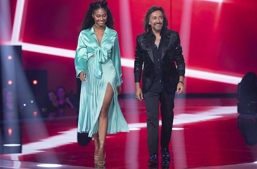 Antonio Carmona y su compañera Nía se juegan la eliminación esta semana en Dúos Increíbles 