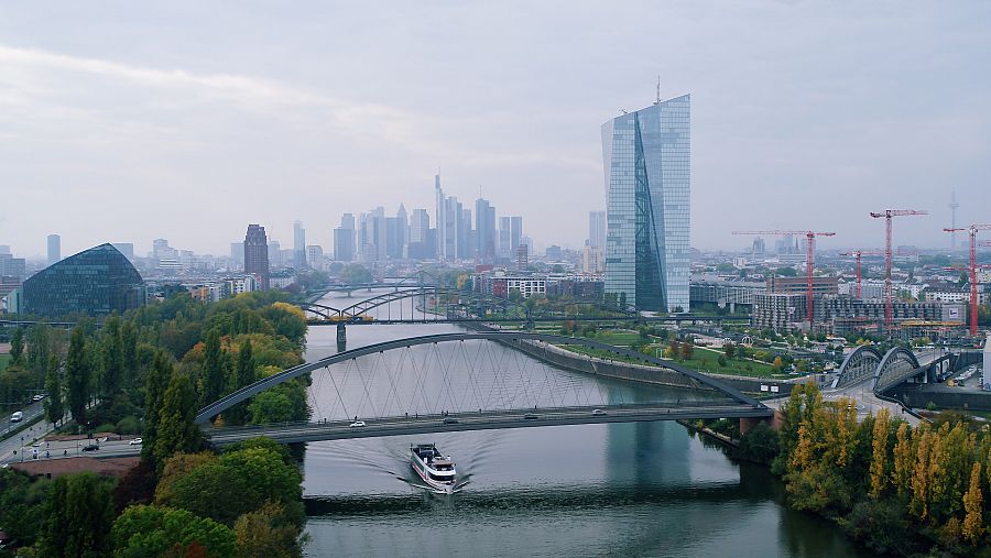 Vista general de la ciudad de Fráncfort