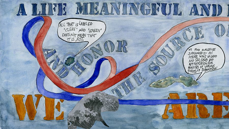 a life meaningful and livable to  protect and honor the sourceof everything: water (pluriversal radio akcg, 2021/22).