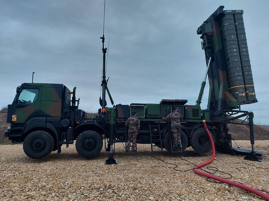 Lanzamisiles de la base aérea de la OTAN en Rumanía