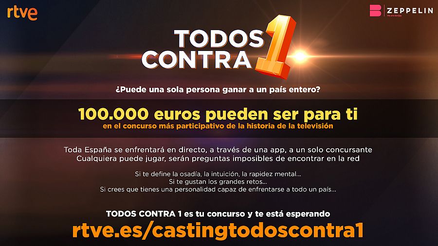 formulario casting todos contra uno abierto apuntate