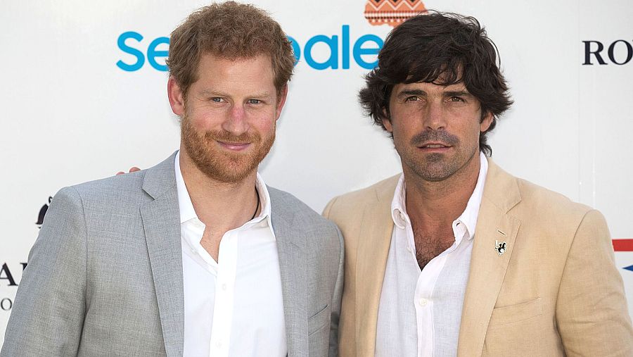 El príncipe Harry y Nacho Figueras