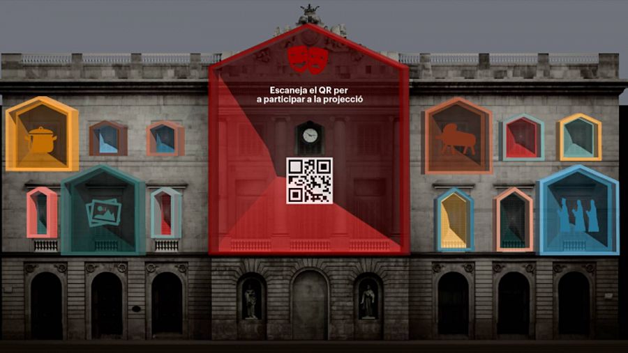 El pessebre de la plaça Sant Jaume serà digital i interactiu amb la ciutadania