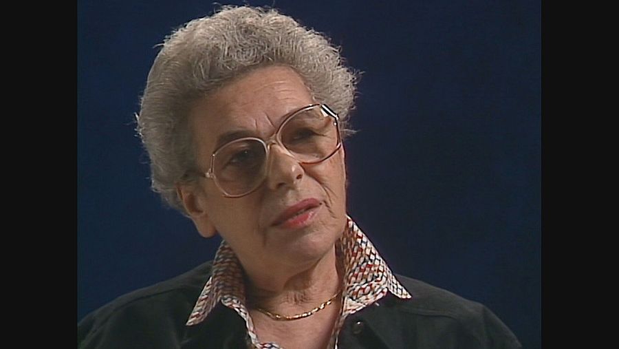 Anna Wlajcblum superviviente de Auschwitz y autora del diario