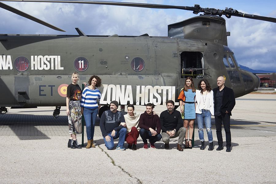 Rodaje de la película Zona Hostil (2017)