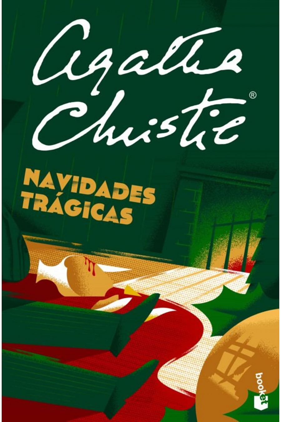 Portada de 'Navidades trágicas', de Agatha Christie, libro para leer en Navidad 2022