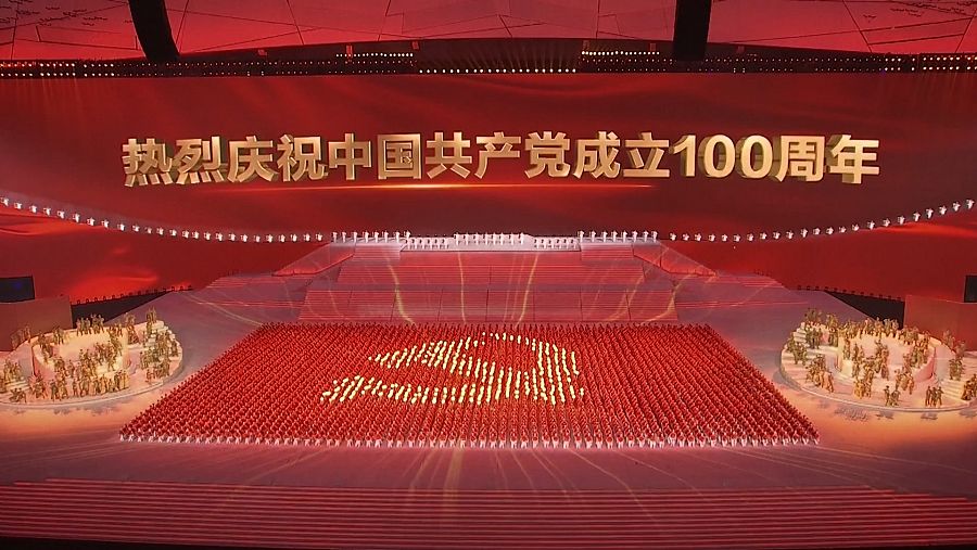 100 aniversario del PCC (partido comunista chino) en 2019