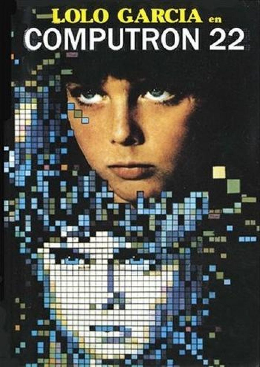 Cartel de 'Computer 22' (1988), con Lolo García