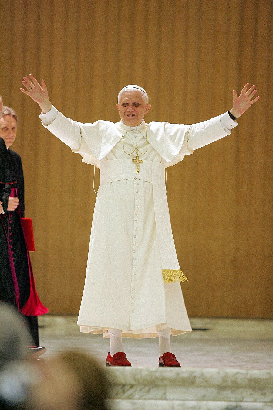 El Papa Benedicto XVI en una imagen de archivo