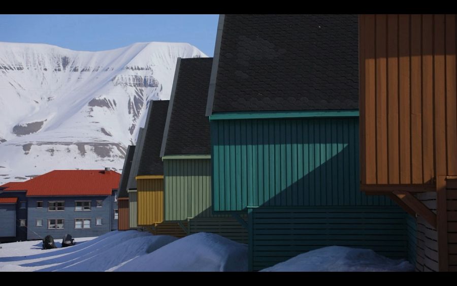 Longyearbyen es la ciudad más grande del archipiélago de las Svalbard