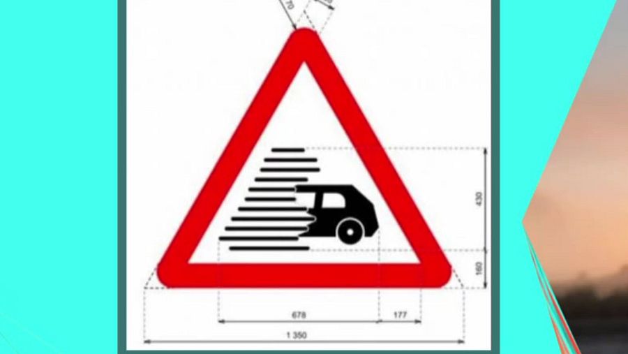 Señal P-33: alerta de la proximidad de un tramo donde es más difícil conducir con niebla - Ver ahora