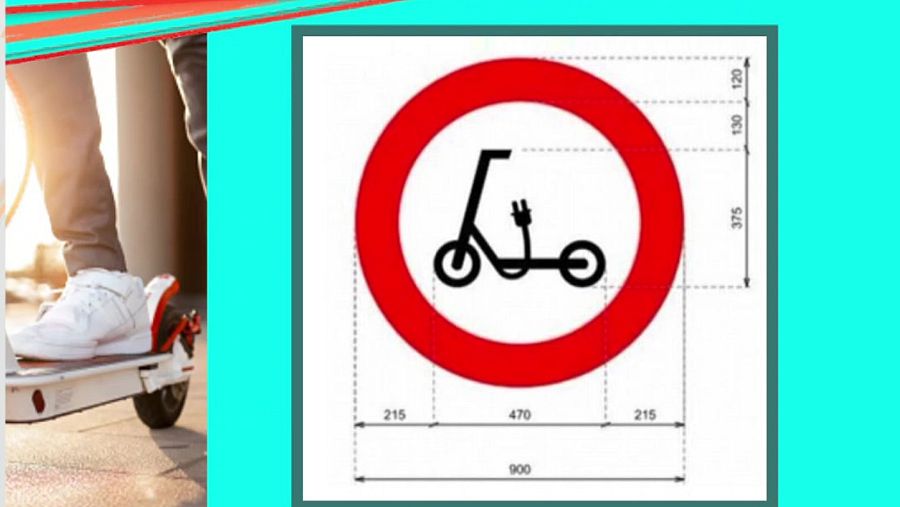 Señal R-118: prohíbe acceder a ciertas zonas con vehículos como patinetes eléctricos - Ver ahora
