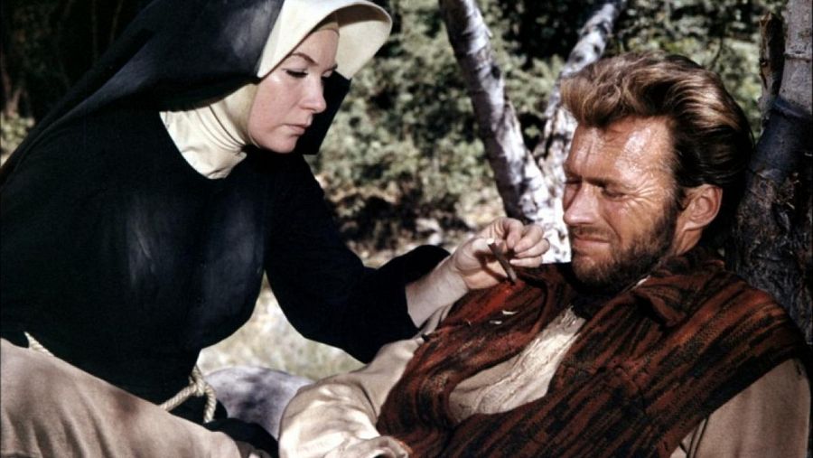 'Dos mulas y una mujer', intepretada por Clint Eastwood y Shirley McClaine