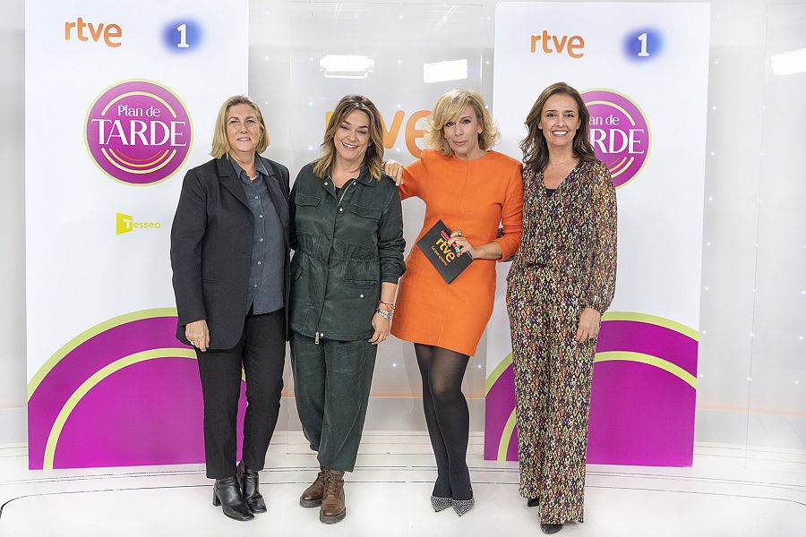 Ana María Bordas, Toñi Moreno, María Eizaguirre y Marta Manzano