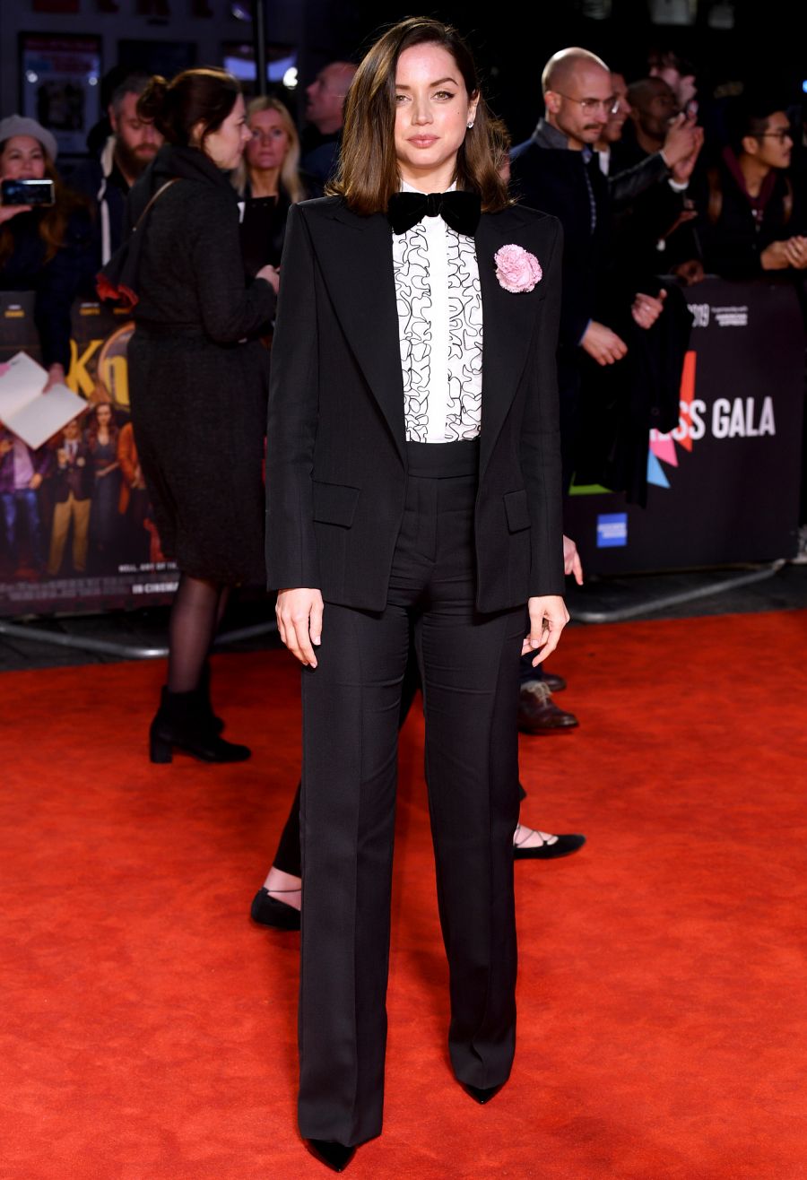 Ana de Armas presenta 'Puñales por la espalda' en el BFI London Film Festival, en 2019