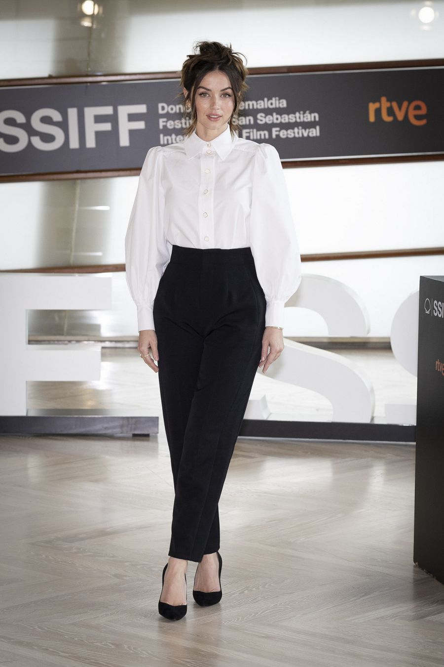 Ana de Armas en el festival de cine de San Sebastián en 2022