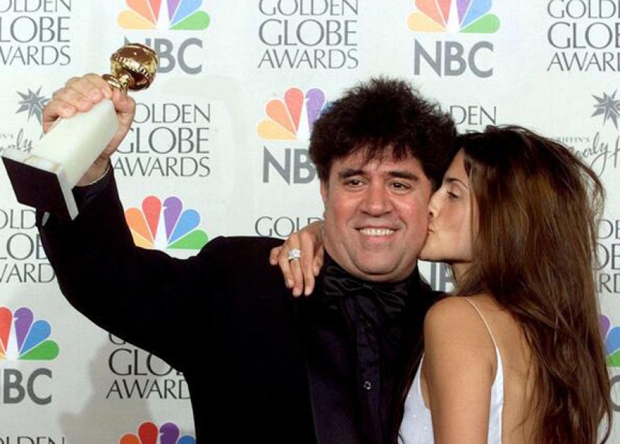 Pedro Almodóvar en los Globos de Oro