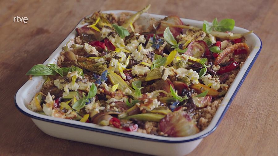 Ensalada de cuscús de invernadero
