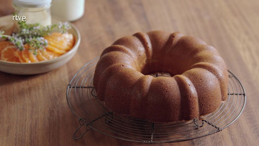 Pastel de mandarina