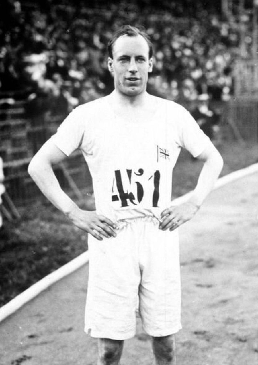 Imagen del atleta Eric Liddell