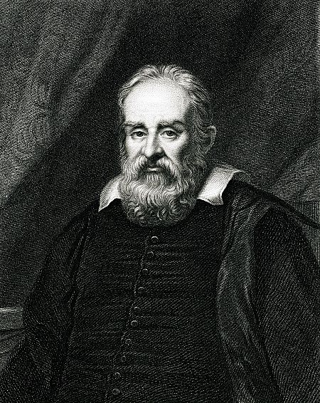 Retrato de Galileo Galilei, el físico y astrónomo italiano que revolucionó la ciencia y la filosofía