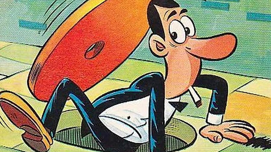 Viñeta de 'Anacleto, el agente secreto'