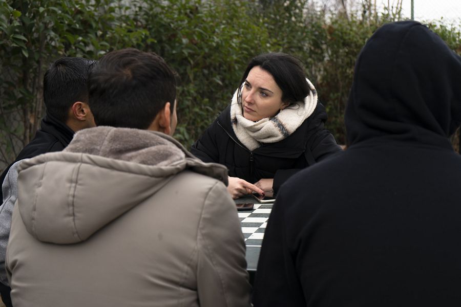 Rafi, Karim y Mujtaba (nombres ficticios) llegaron a España tras la vuelta de los talibanes a Afganistán