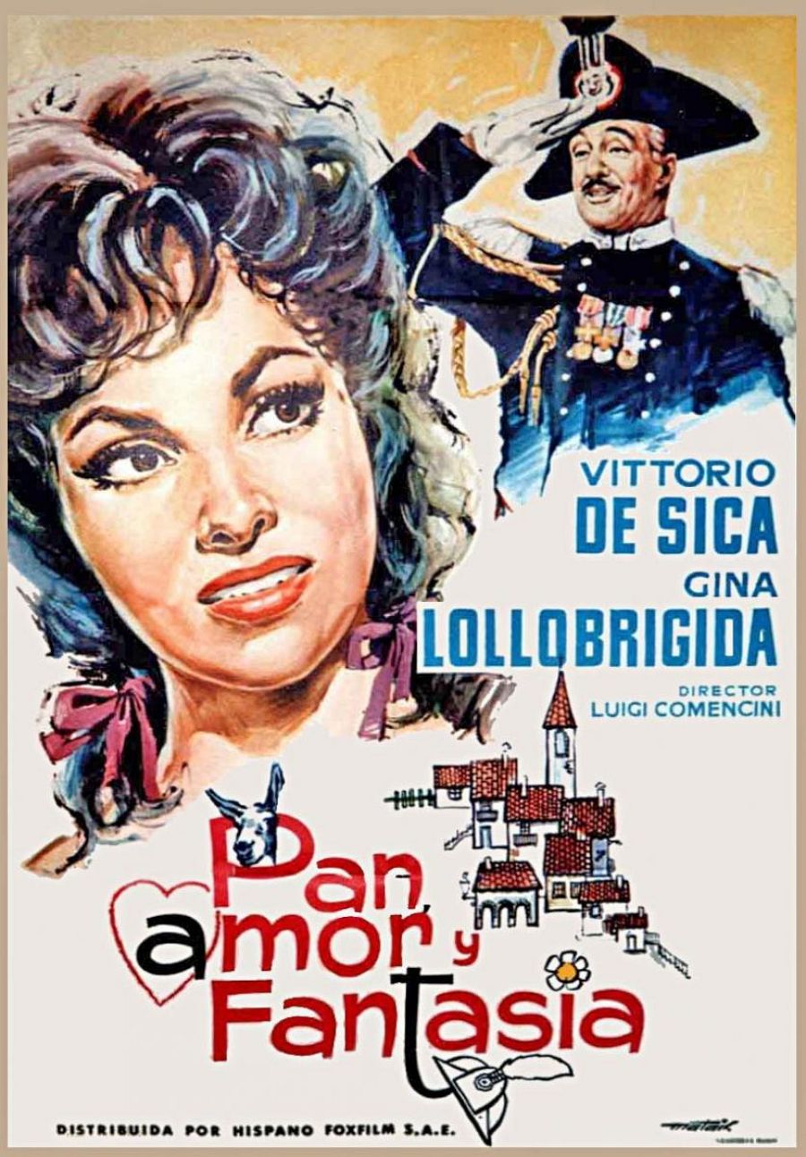 'Pan, amor y fantasía', con Gina Lollobrigida