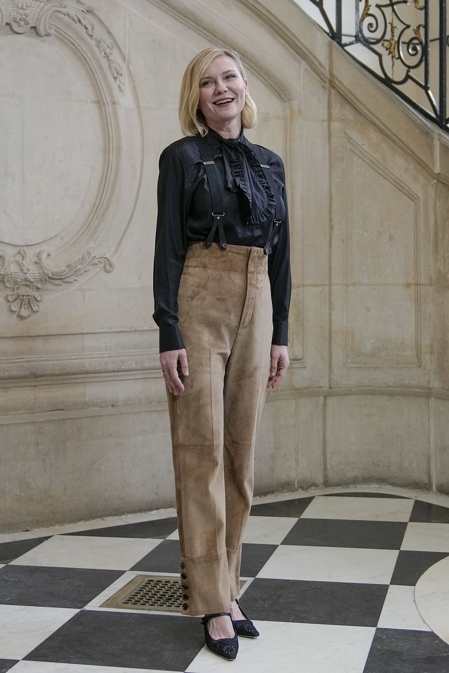 Kristen Dunst en el desfile de Dior