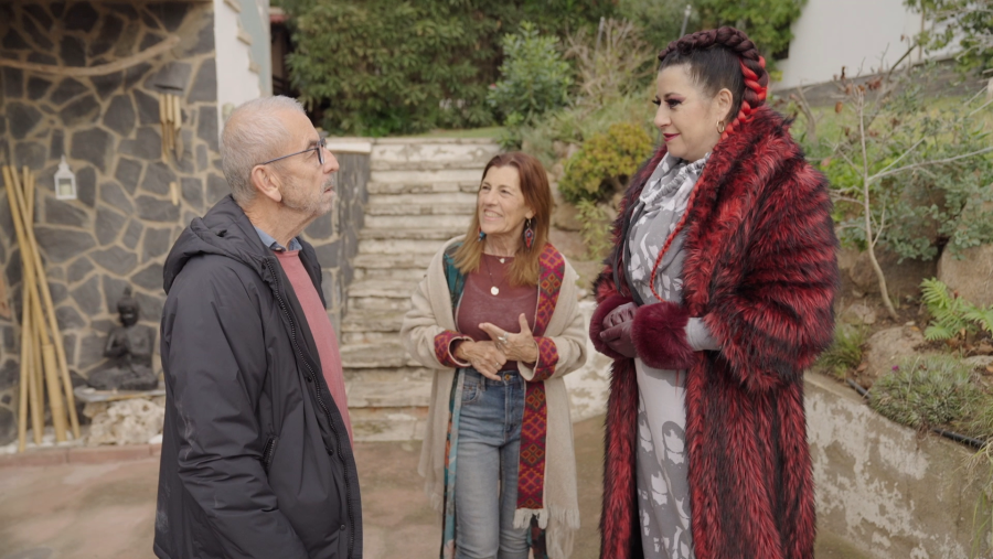 La Terremoto de Alcorcón amb una parella que practica el tantra a Sant Feliu de Guíxols