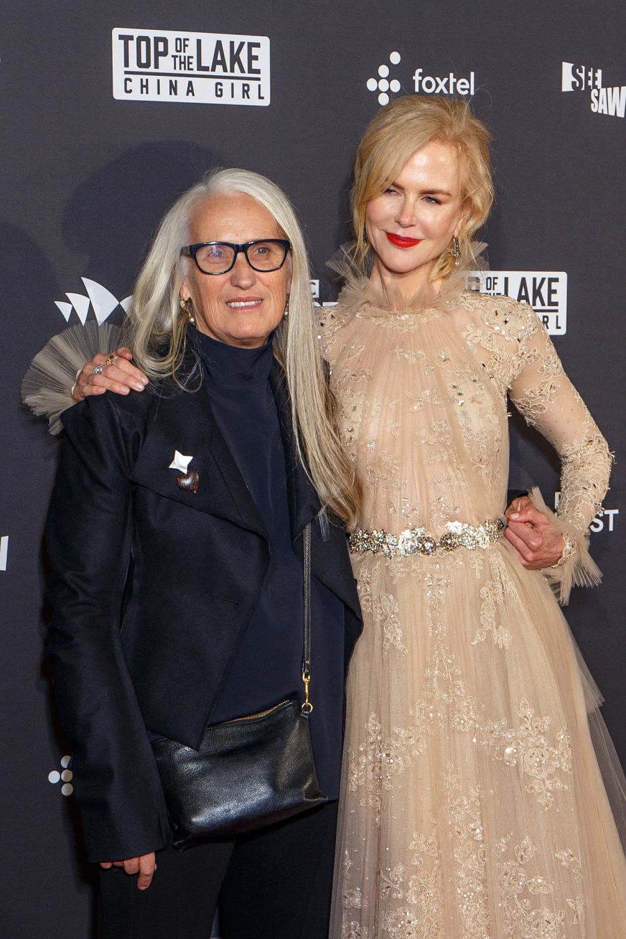 Jane Campion con Nicole Kidman