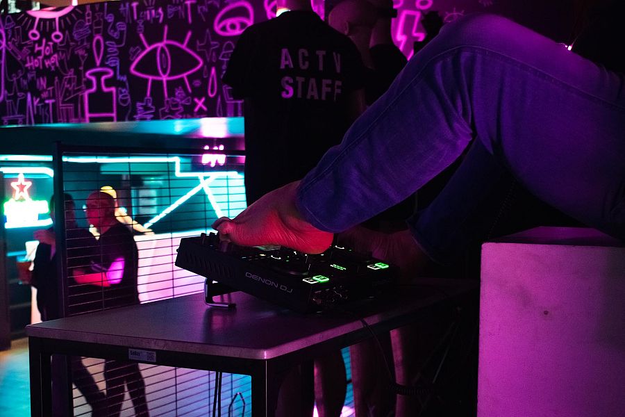 Actuación del Dj Paskal Kleiman en Intramurs 2022