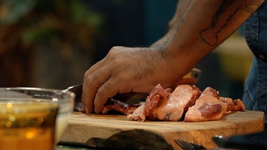 El lagarto es un corte del cerdo