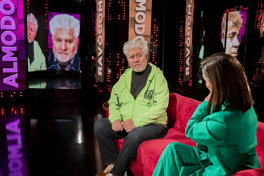 Almodóvar y Elena S Sánchez 