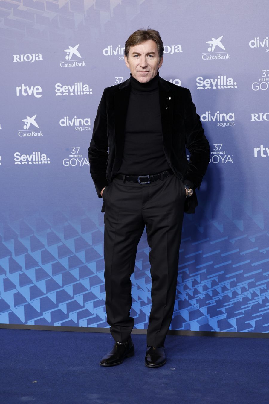 Antonio de la Torre en la alfombra roja de los Premios Goya 2023