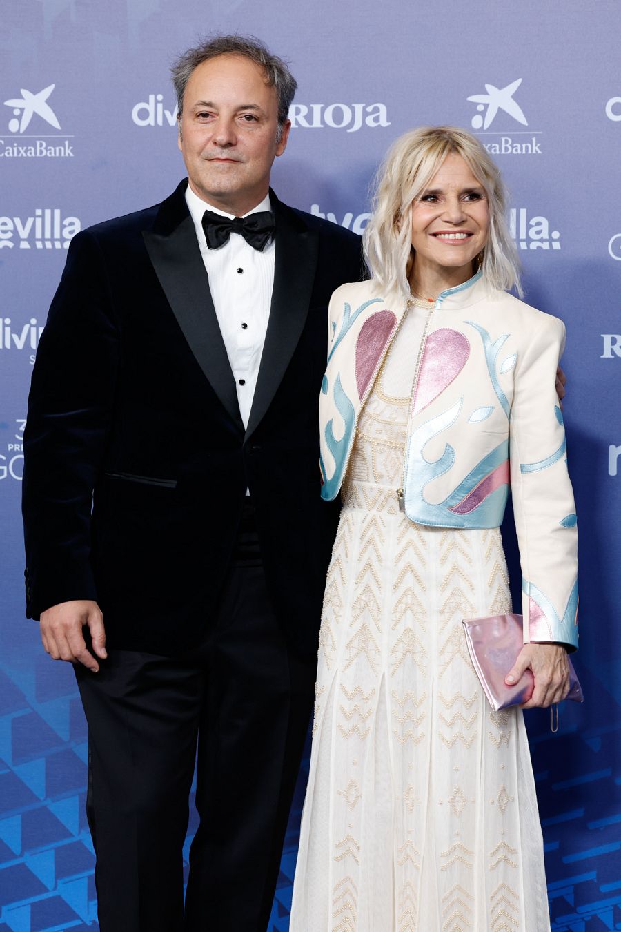 Eugenia Martínez de Irujo y su esposo Narciso Rebollo