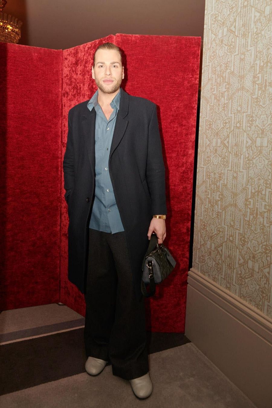 Eduardo Navarrete habla con RTVE antes de su desfile