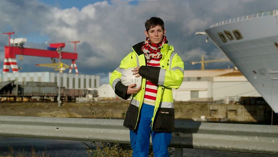 Solène Lallarta es ingeniera de cálcuo de estructuras