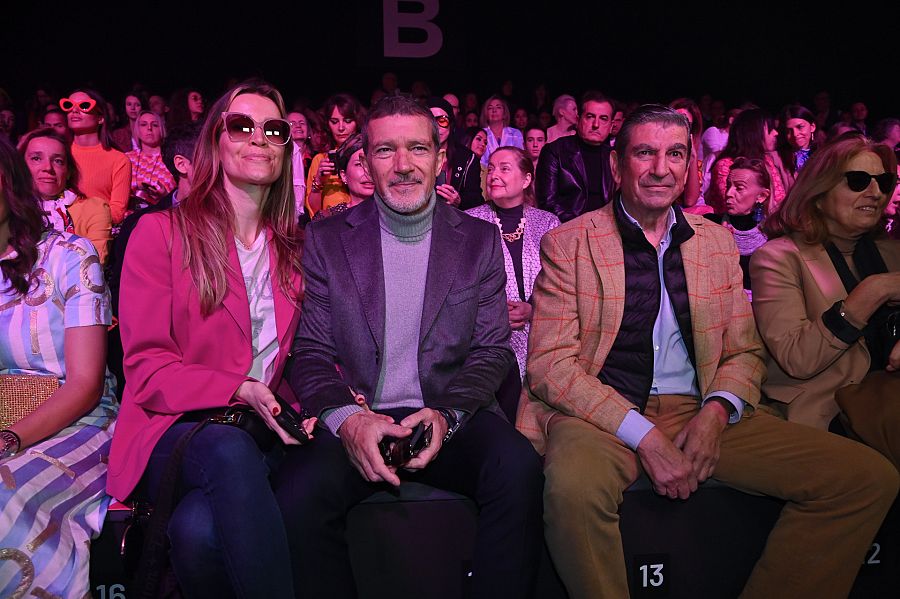 Nicole Kimpel y Antonio Banderas