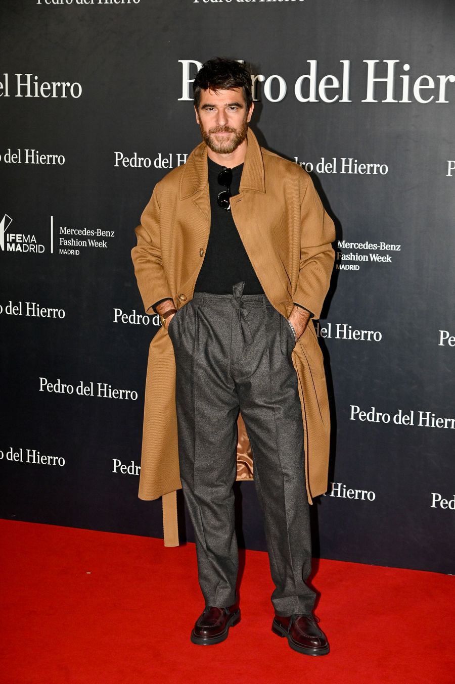 Alfonso Bassave en el desfile de Pedro del Hierro