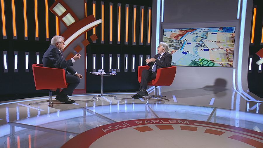 Lluís Falgàs entrevista Josep Sánchez Llibre a 'Aquí parlem'