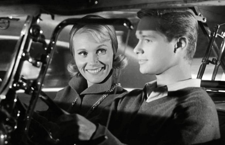 Eva Marie Saint y Brandon de Wilde
