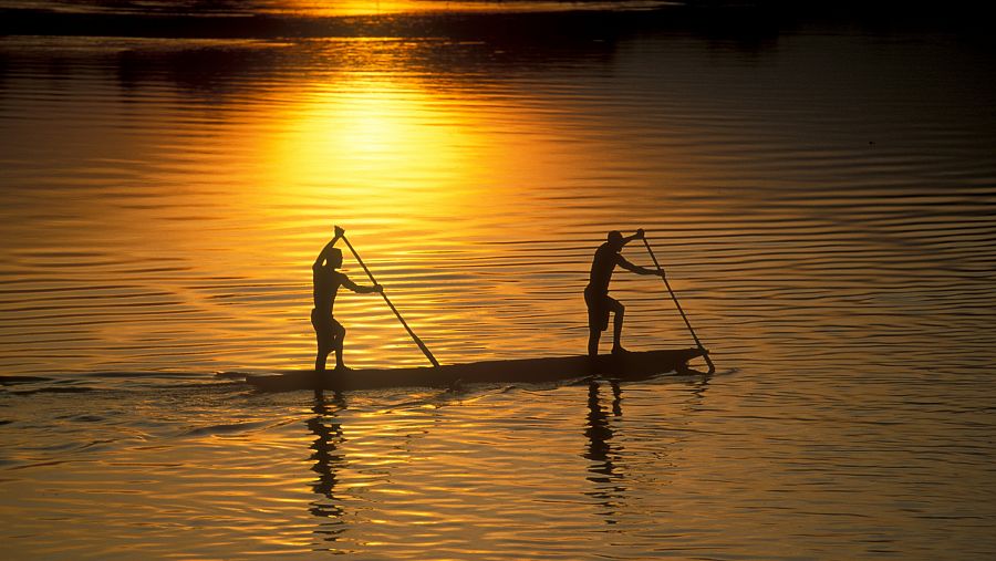 El río Congo es el segundo más caudaloso del mundo, por detrás del Amazonas.