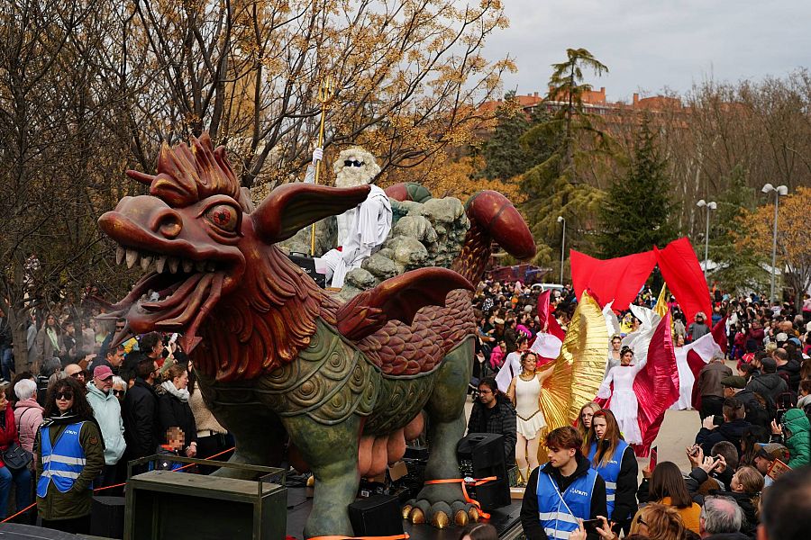 Desfile de carnaval en Madrid